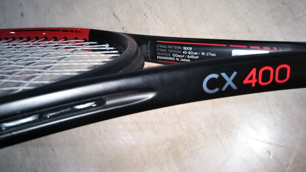 ダンロップテニスラケットCX400